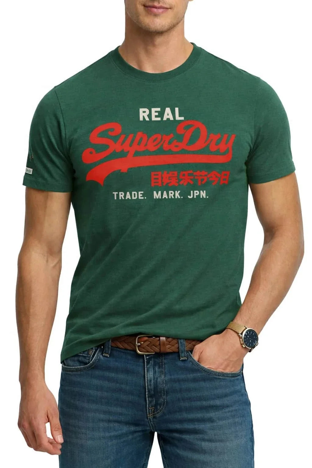 Superdry Vintage Logo Classic Varsity Green Unisex