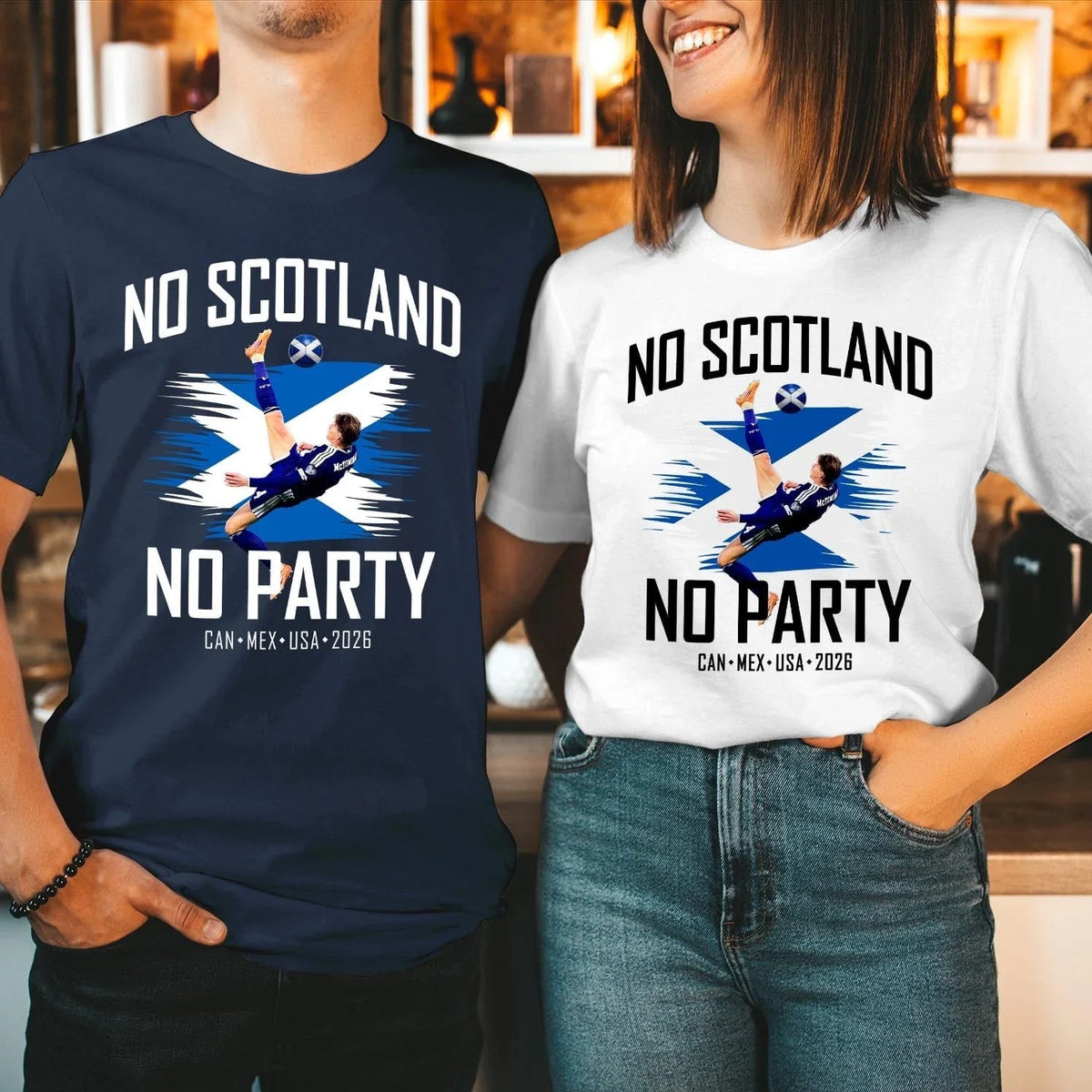 No Scotland No Party, We'll Be Coming, 2026 Football Fan (SC-10) Unisex