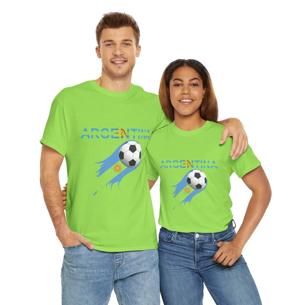Argentina Soccer Fan Tee, World Cup Shirt, Football Lover Gift, Sports Team Unisex