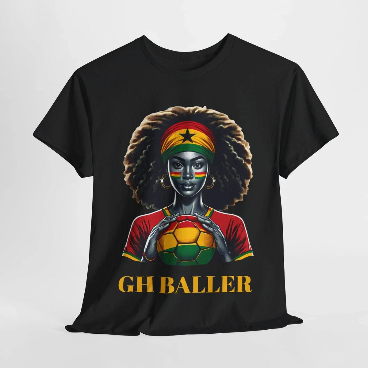 Ghanaian Soccer Football Tee - Gift for Him or Her, African Sports Lovers Unisex