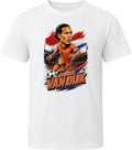 Virgil van Dijk, Netherlands Caricature Soccer 2026 T Shirt Unisex