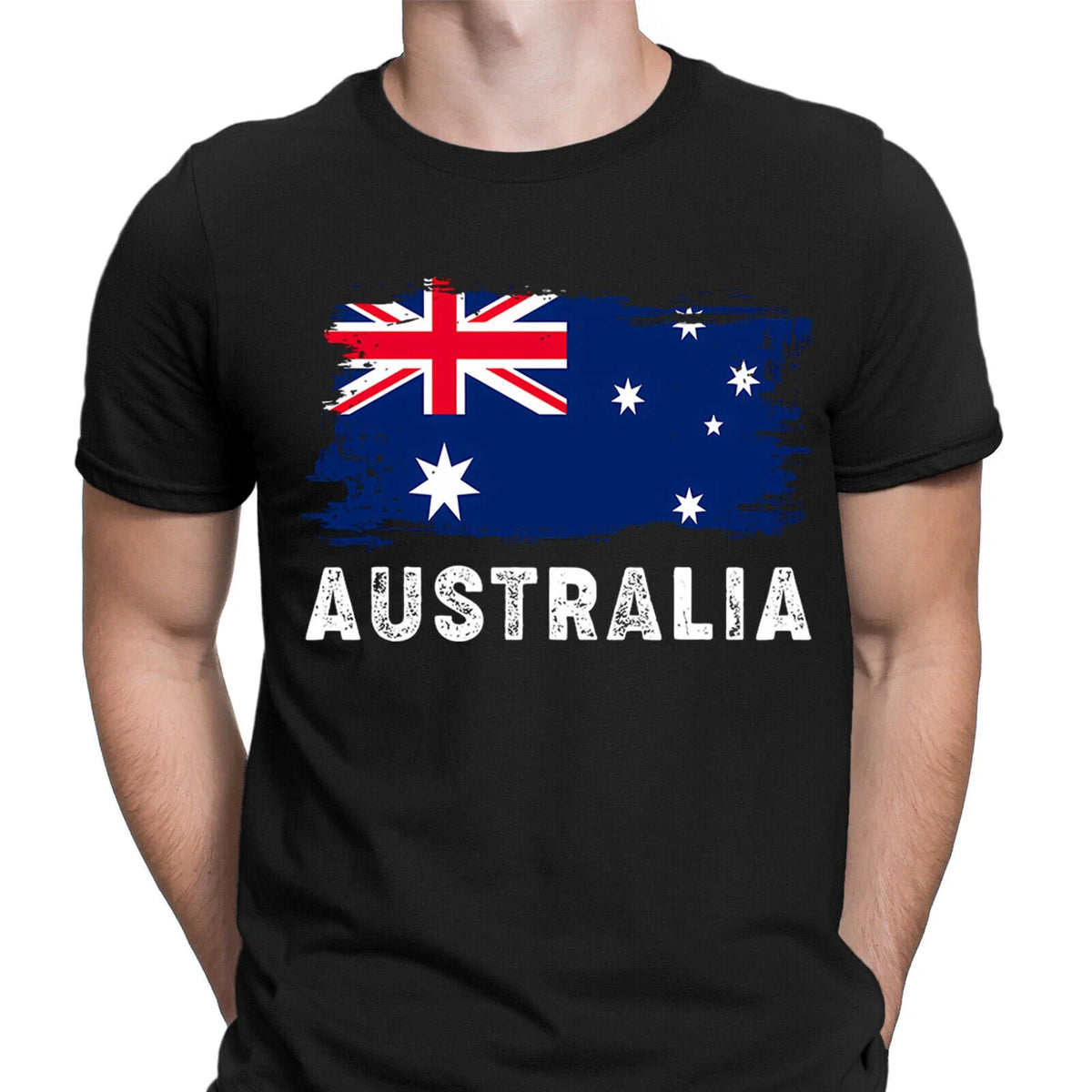 Australia Flag Australian Pride Nationality Supporter Mens s Tee Top #6NE Unisex