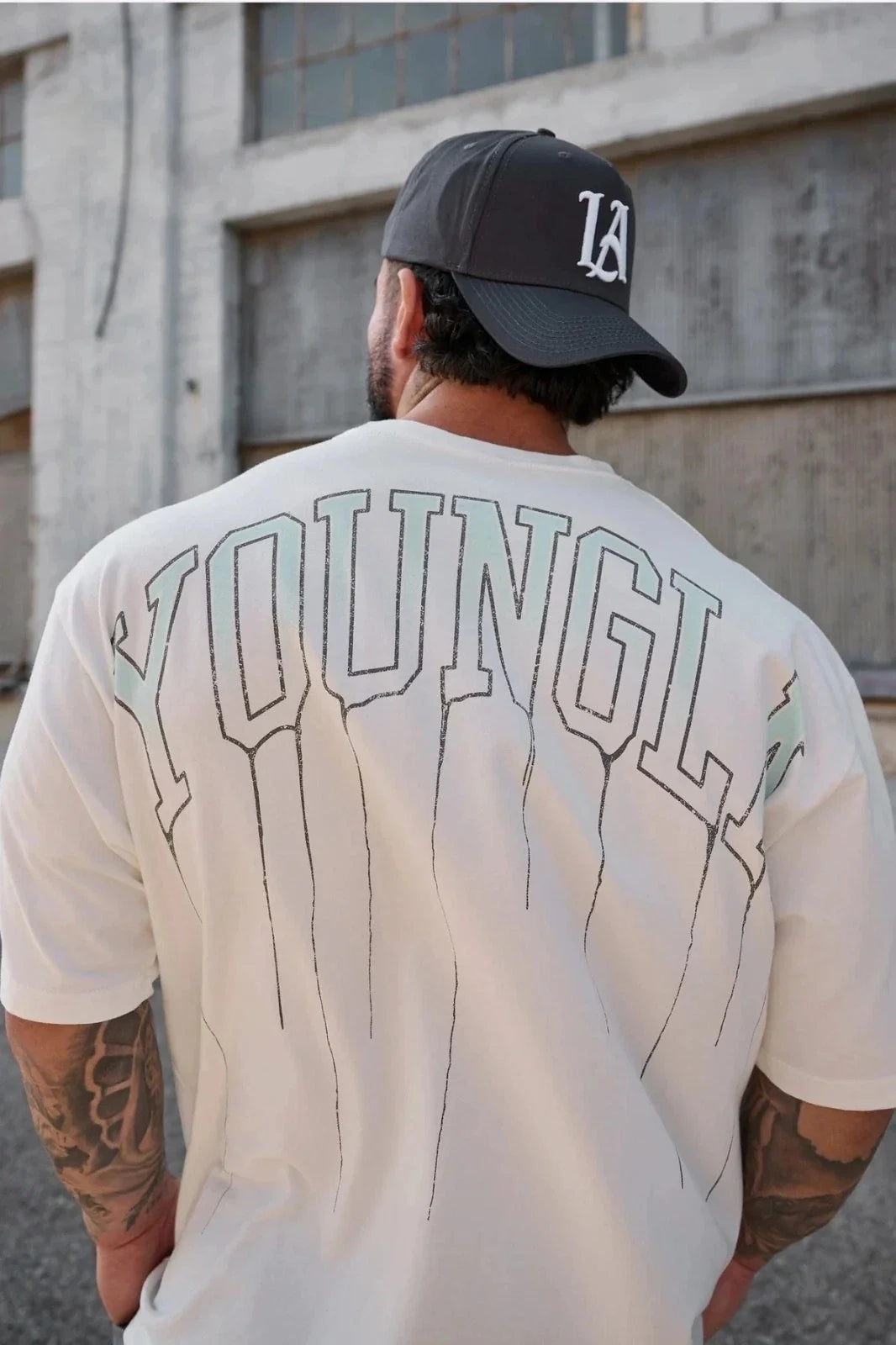 Printed Oversized Stylish Short Sleeved Cotton Men & Women Gym Training Unisex
