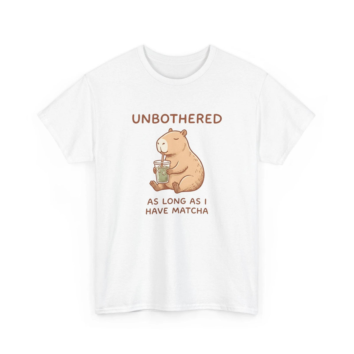 Capybara Drink Shirt Coffee Animal Gift Women Cute Tee Rodent T-Shirt Coffee