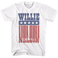 Willie Nelson American Flag Name Men's T Shirt Outlaw Country Music Merch Unisex