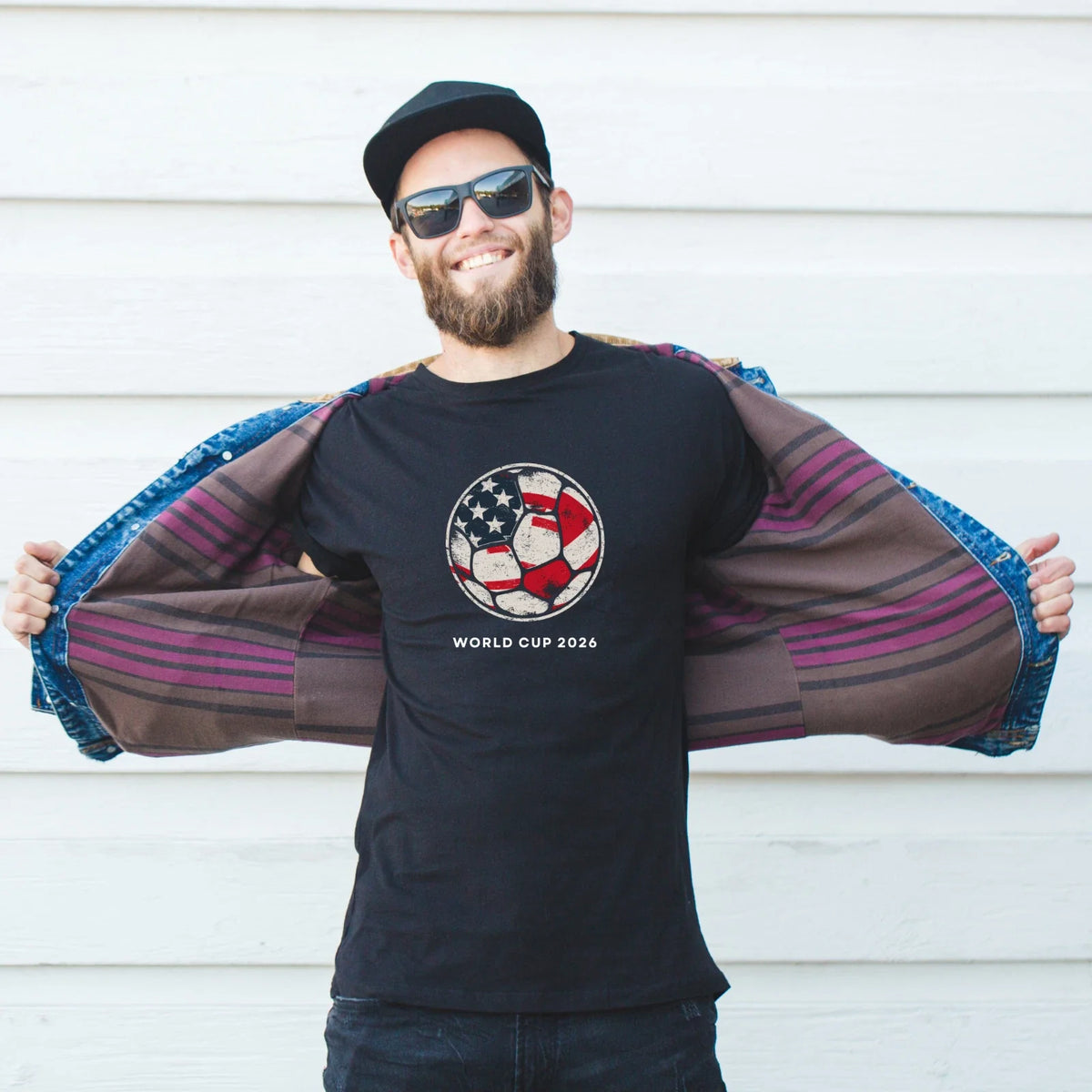 Flag USA Ball America Apparel Collection for Soccer Fans 2026 Unisex Unisex