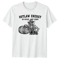 Outlaw Energy No Rules Just Mens Skeleton Humor Western Gift For Him Unisex