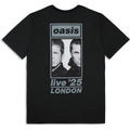 Oasis : London 26 July Event (Black) (Back Print & Ex-Tour) OFFICIAL NEW Unisex