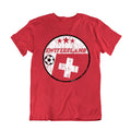 SWITZERLAND Football 2026 Retro Circle, Adults Kids Or Baby, World Cup Unisex
