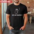 Got Any Grapes T Shirt Printed Funny Cute Duck 100% Cotton Birthday Gift Gym Top Unisex