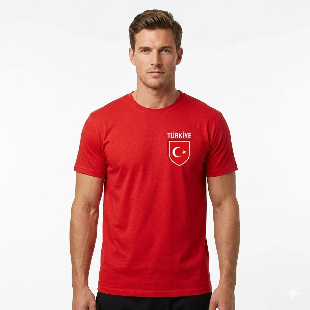 Turkey World Cup 2026 T Shirt Mens Football Soccer Fan Türkiye Supporter Turkish Unisex