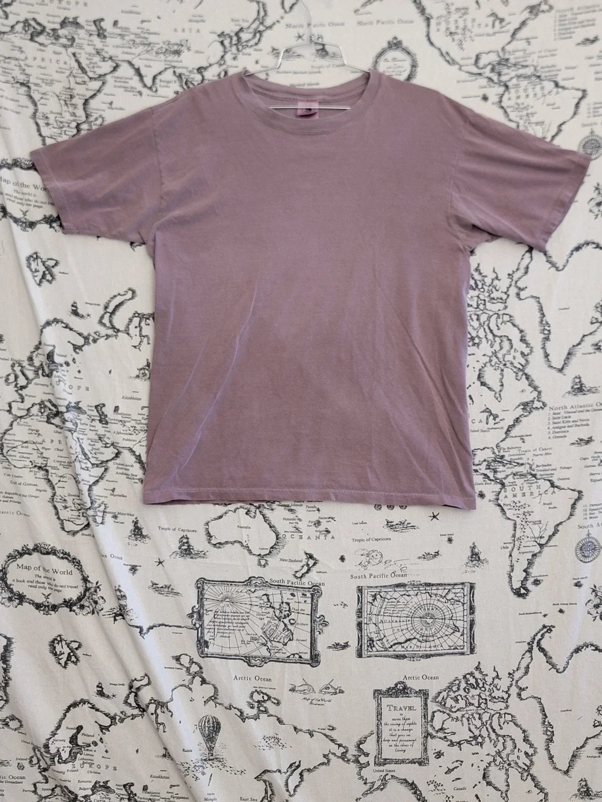 Authentic Pigment Garment Dyed Men's Size M Organic Cotton Unisex