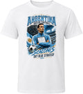 Argentina Soccer Football Coach Scaloni's Sky Blue Strategy T Shirt Unisex