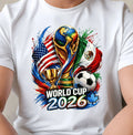 World Cup 2026 Shirt USA Canada Mexico Soccer Fan Football Lover Gift Unisex