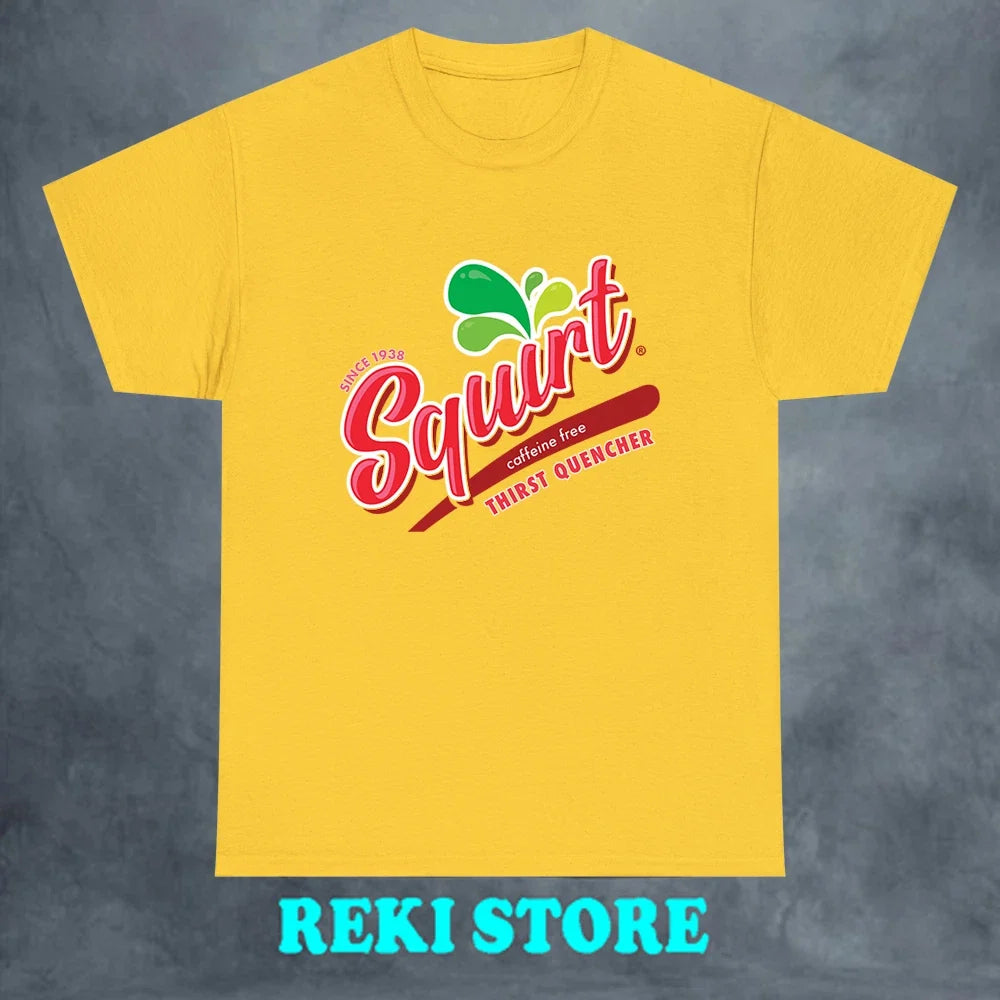 Squirt Best Soda Soft Drink Men's Yellow Size S-5XL Unisex