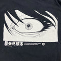 Ten Hundred Eye Graphic Tee Black Adult Small Art Shirt Manga Style Unisex