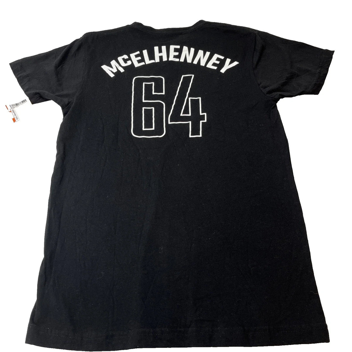 Wrexham AFC McElhenney 64 Mens Small Black Excellent Soccer Fan Tee Unisex