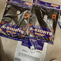 3 black Medium A-Shirt/ Tang Top Special,individually Wrapped Unisex