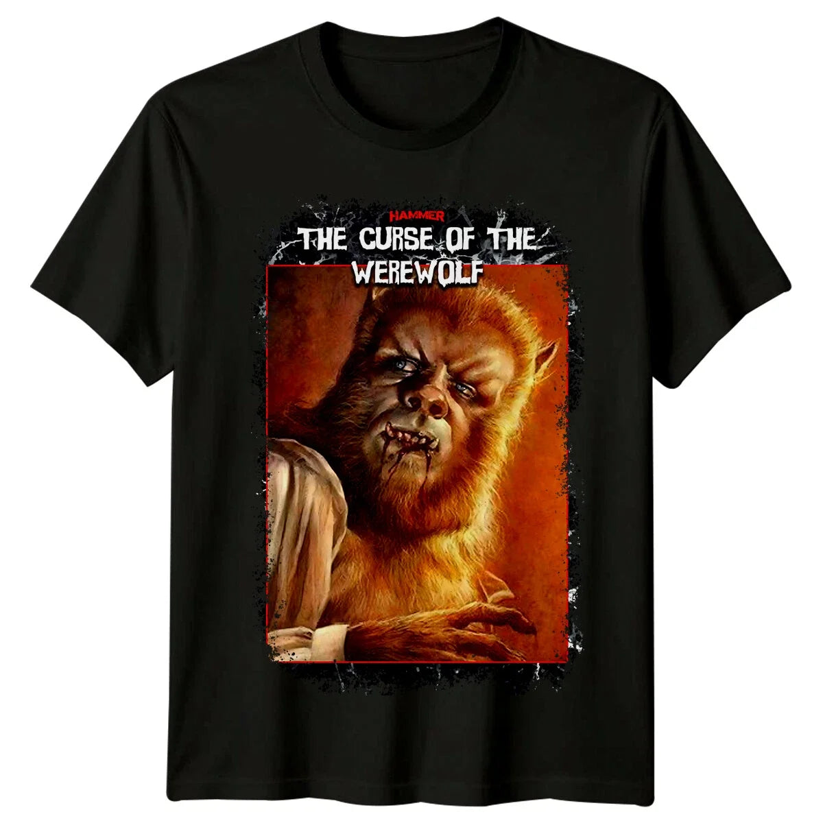 The Curse of the Werewolf (1961) Movie Poster Inspired Retro 80s Tee Unisex