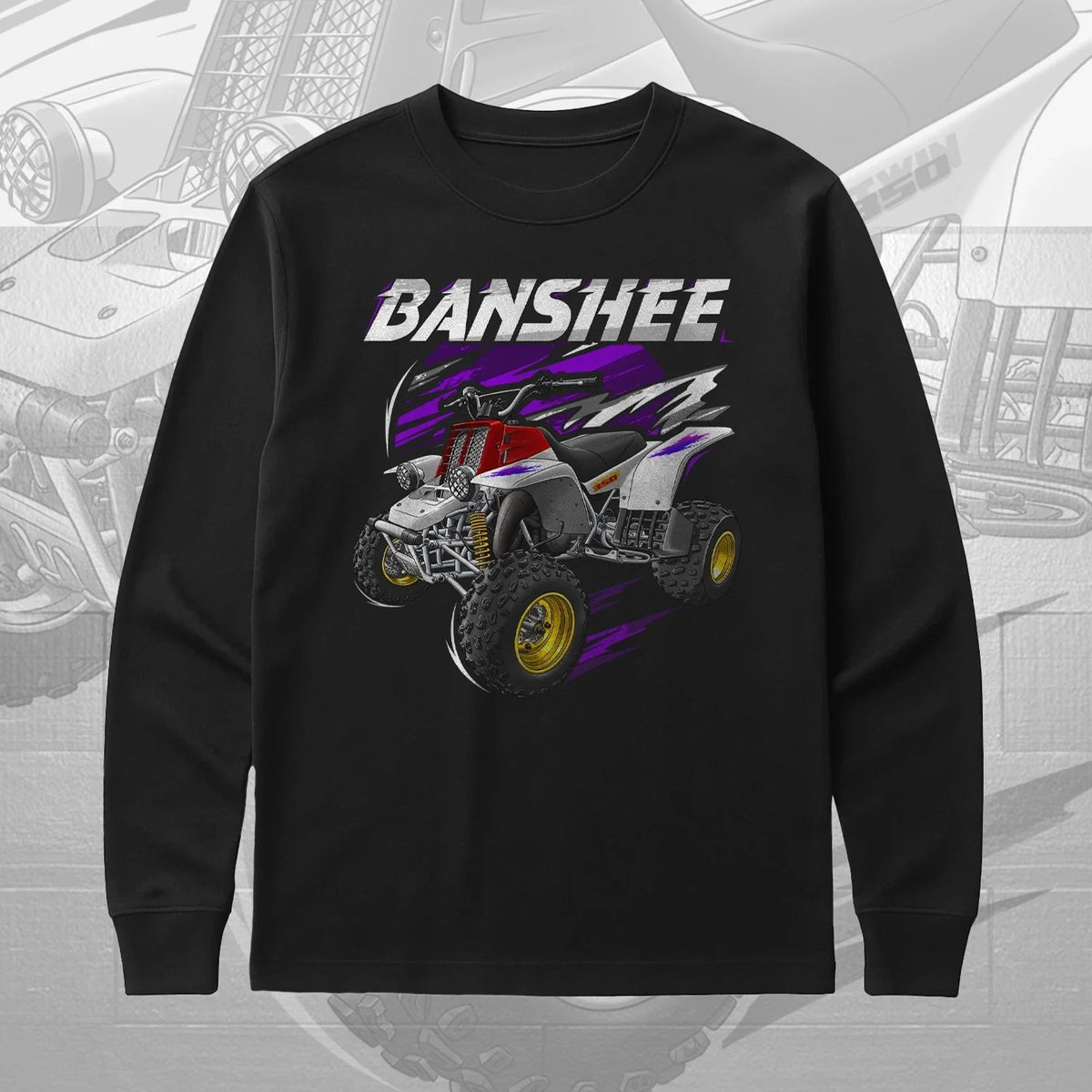 For Yamaha Banshee 350 1987-2012 fans - Long Sleeve Unisex