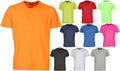 Men's Microfiber Short Sleeve Running Fitness Sports Unisex