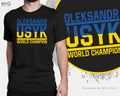 Oleksandr Usyk Ukraine Heavyweight Boxing Champion Boxer Fighter Tee Top Unisex