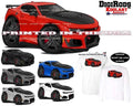 Chevrolet Chevy Camaro ZL1 Modern Muscle DigiRods / Koolart Cartoon Car T Shirt Unisex
