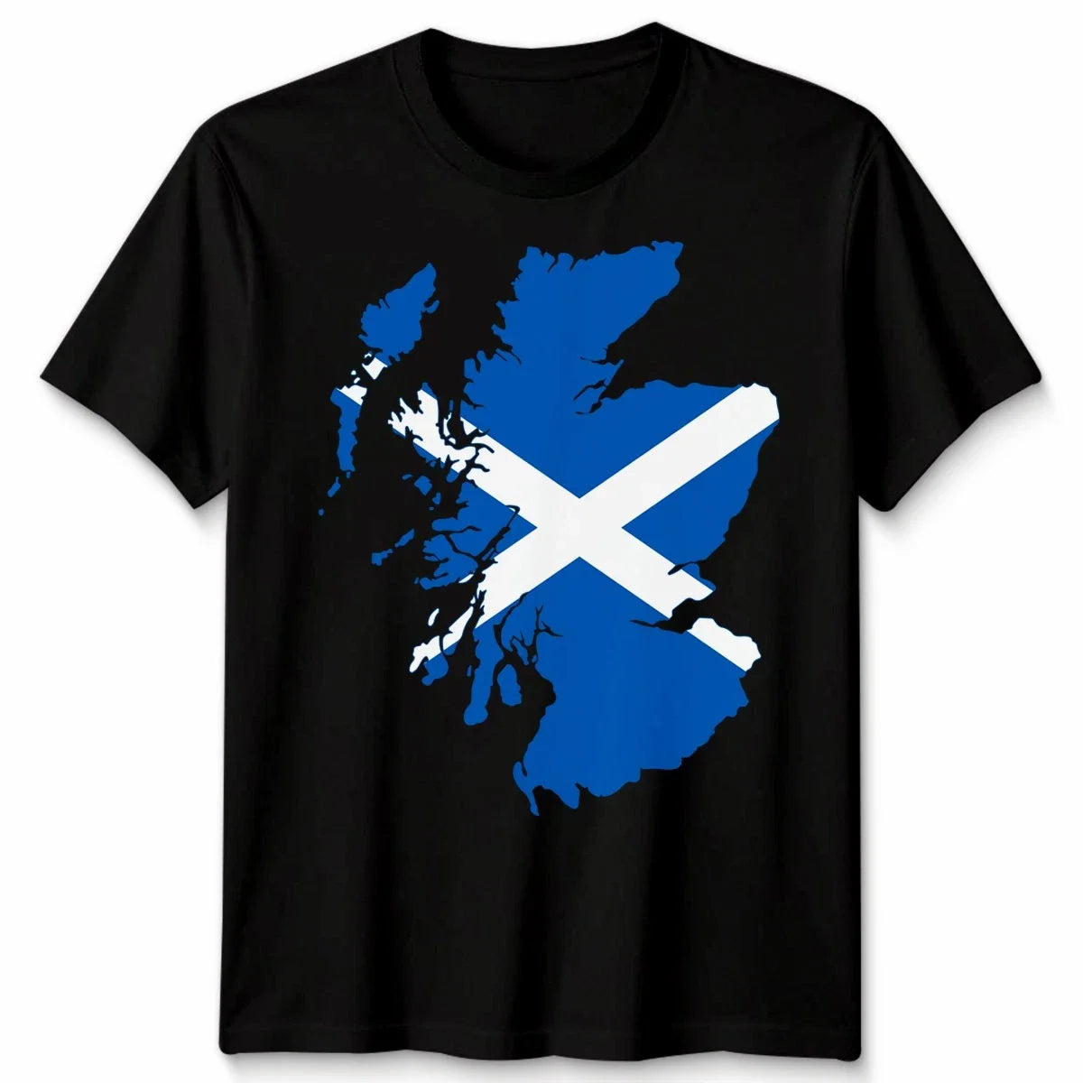 Scotland Flag Slash Unisex T Shirt Scottish Football Rugby Fan Gift Idea Tee Unisex