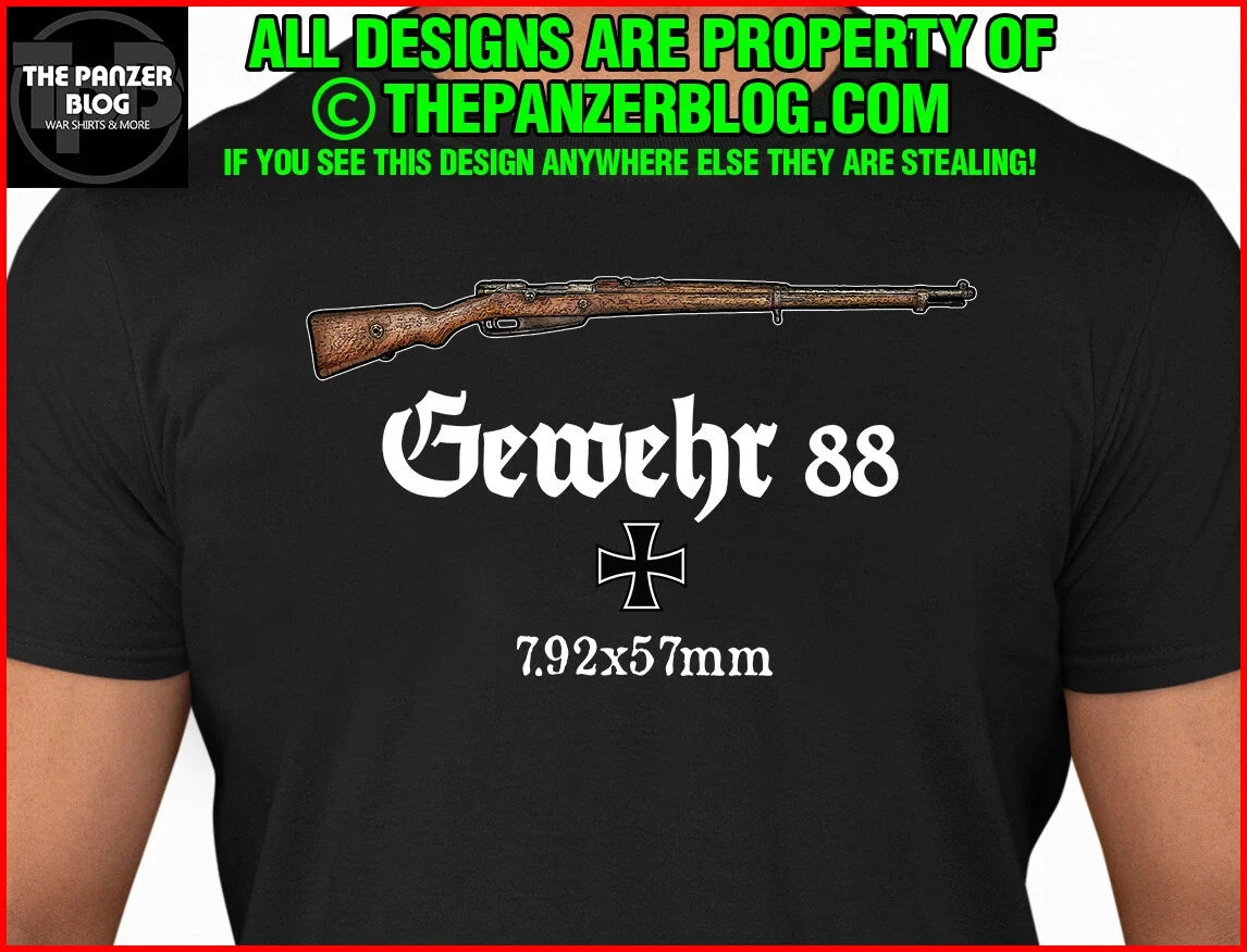 Gewehr 88 WWII German Gun Rifle Unisex