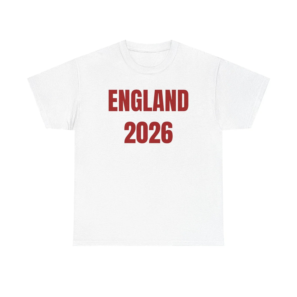 England 2026 | World Cup Football Soccer Tee Cotton Unisex