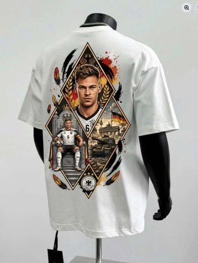 Joshua Kimmich Germany Soccer Graphic German Football Fan Tee Unisex
