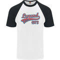 Legend Since 53rd Birthday 1973 Mens S/S Baseball Unisex