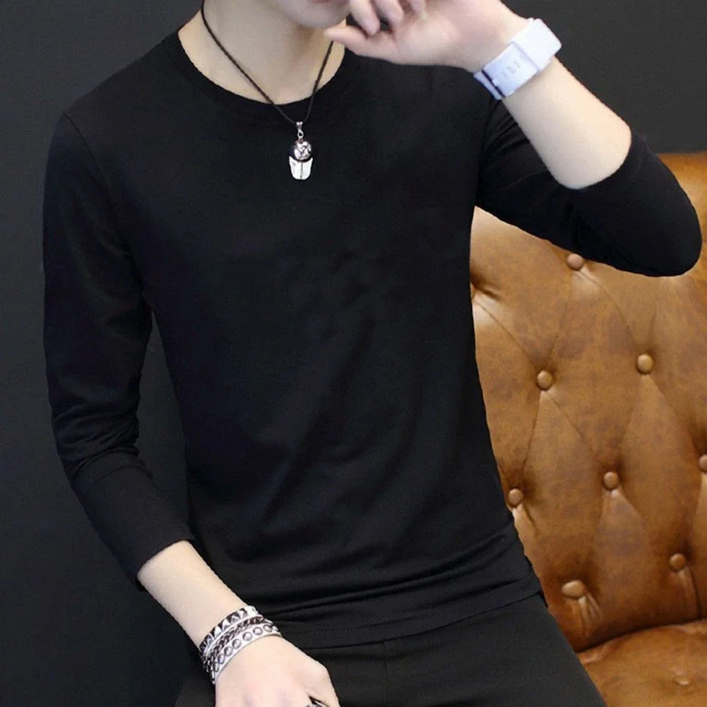 Simple yet Fashionable Unisex Round Neck T Shirt with Bold Letter Print Unisex