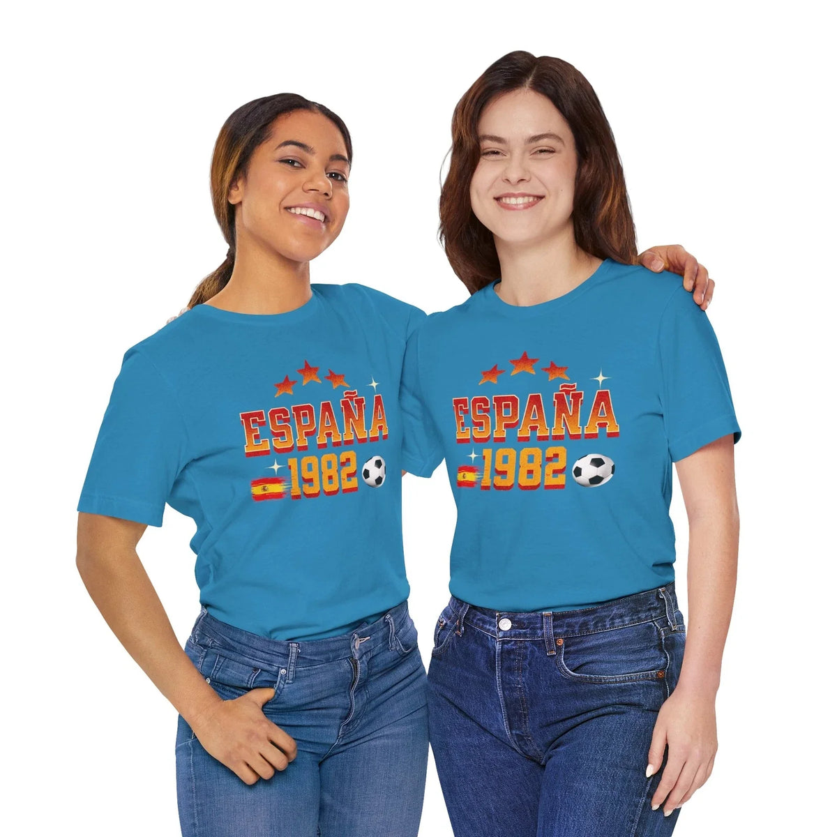 Spain 82 Sports World Cup Tee, Football Fan Shirt, Soccer Tournament Top, Unisex Unisex