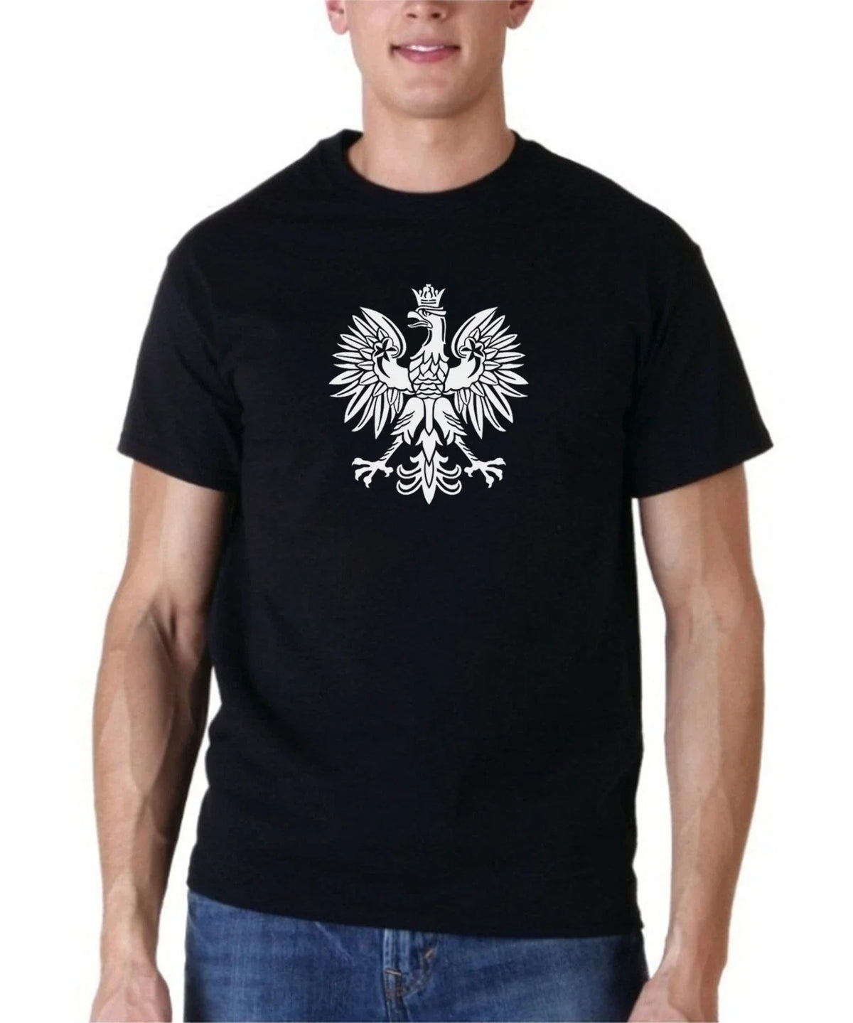 Polish Eagle T Shirt Poland Soccer Fan Tee National Pride Polska Emblem Shirt Unisex