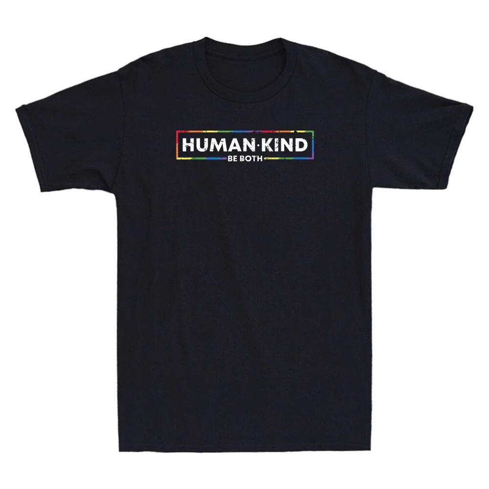 Human Kind Be Both Funny LGBTQ Pride Positive Quote Gifts Vintage Unisex Unisex