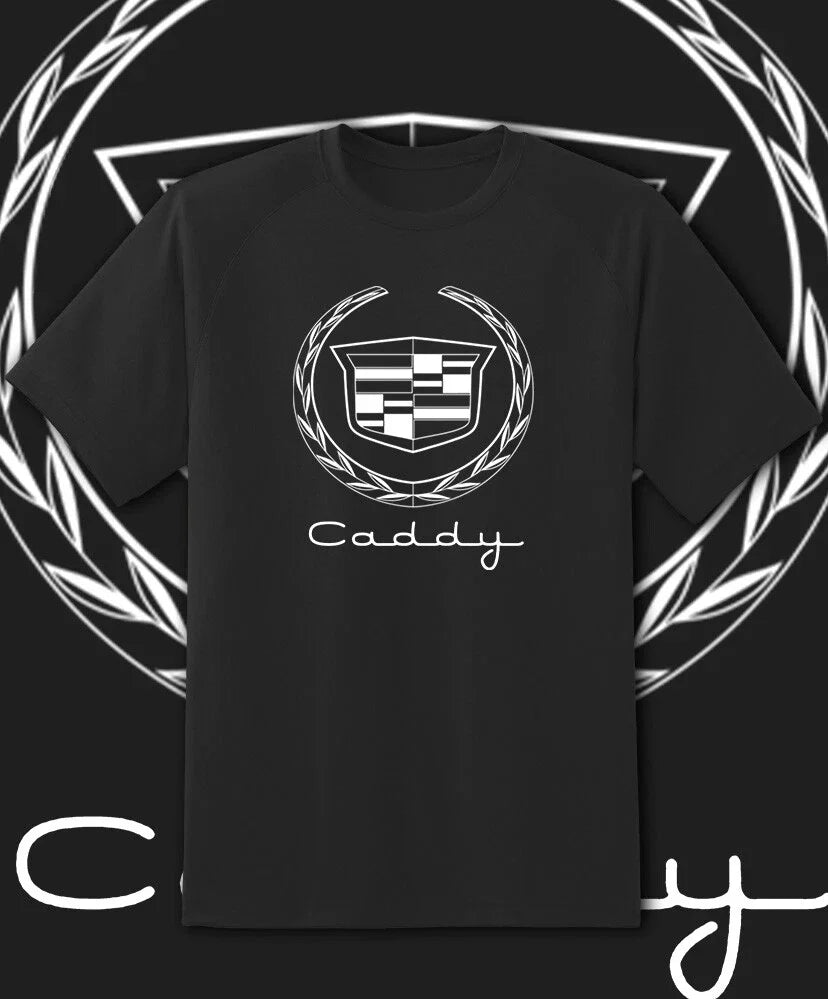 Cadillac Simple Black T shirt Escalade El Dorado DeVille Adult & Youth Fast Ship Unisex