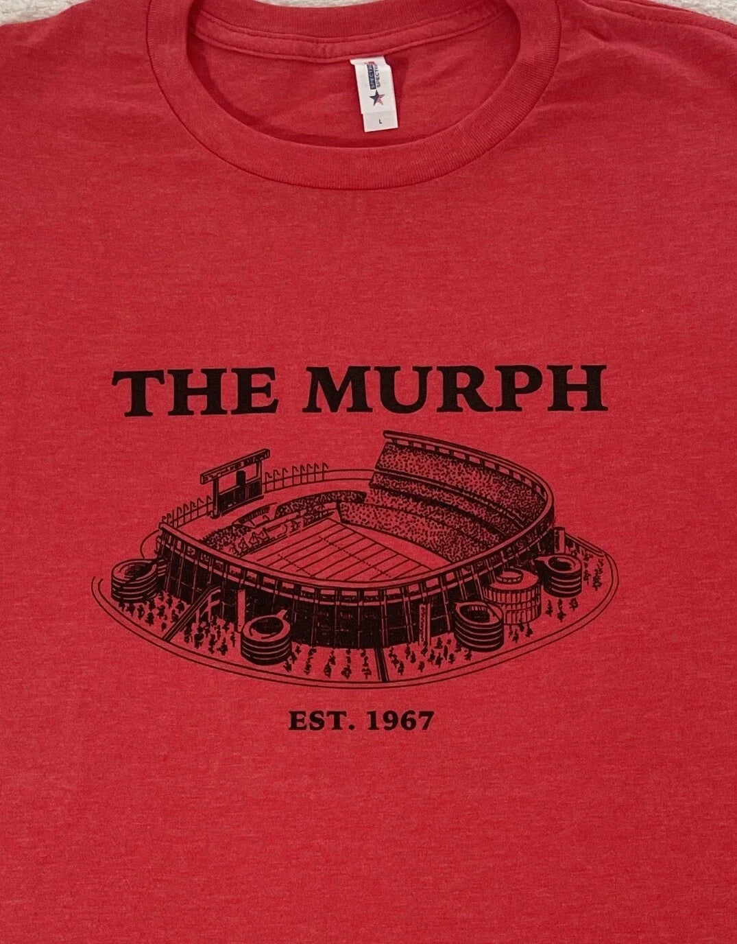 THE MURPH JACK MURPHY STADIUM RETRO SDSU SAN DIEGO STATE AZTECS RED SHIRT 🏟️ Unisex
