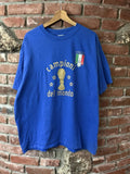 Vintage 2000s Campioni Del Mondo Italia Shirt XL Futbol Soccer Unisex