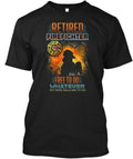 Retired Firefighter Made in the USA Size S to 5XL Unisex