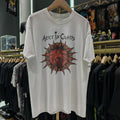 93 Alice In Chains Lollapalooza Washed White Tee Unisex