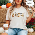 Ghost Reading Book T-Shirt, Halloween Ghost Shirt, Book Lover Gift, Teacher Hal