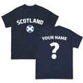 Personalised Scotland football ,Custom Name and Number Football Tee Unisex