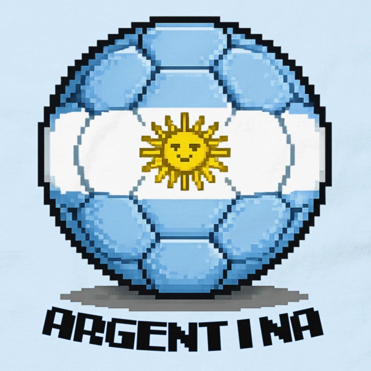 Argentina Soccer Shirt Retro Video Game Football Fan Tee 2026 Tournament Cup Unisex