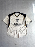 Vintage Reebok Liverpool FC Soccer Jersey T Shirt Carlsberg Unisex