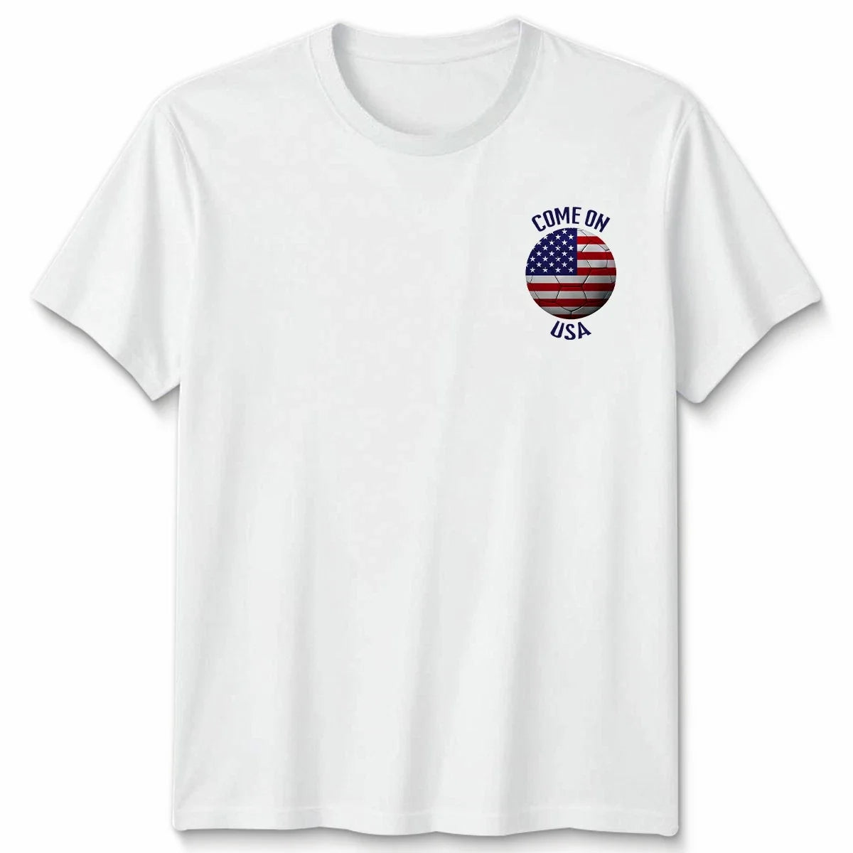 Come On USA Football Unisex Kids Country Pride Soccer Tee #WC Unisex