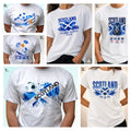 Scotland football t shirt 2026 soccer flag top fan gift art tee design all sizes Unisex