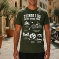 Motorcycle Spare Time T Shirt, Funny Biker Gift Idea Unisex