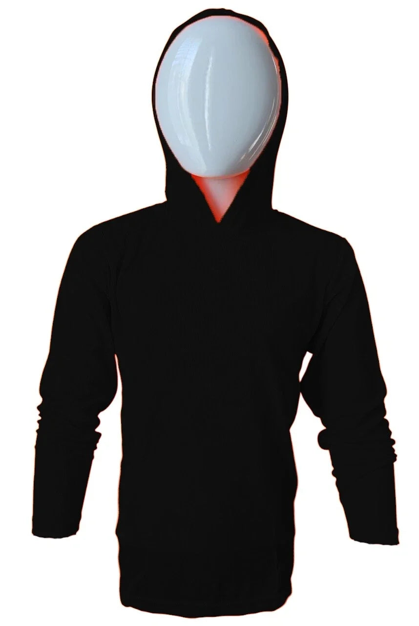 DRI-FIT Long Sleeve s, UPF 50+ Sun Protection Hooded BLACK Unisex