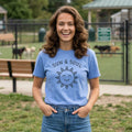 Sun & Soul smiling sun Tee | Positive vibes, minimalist art design simple Unisex